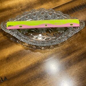 Crystal dish vintage beautiful